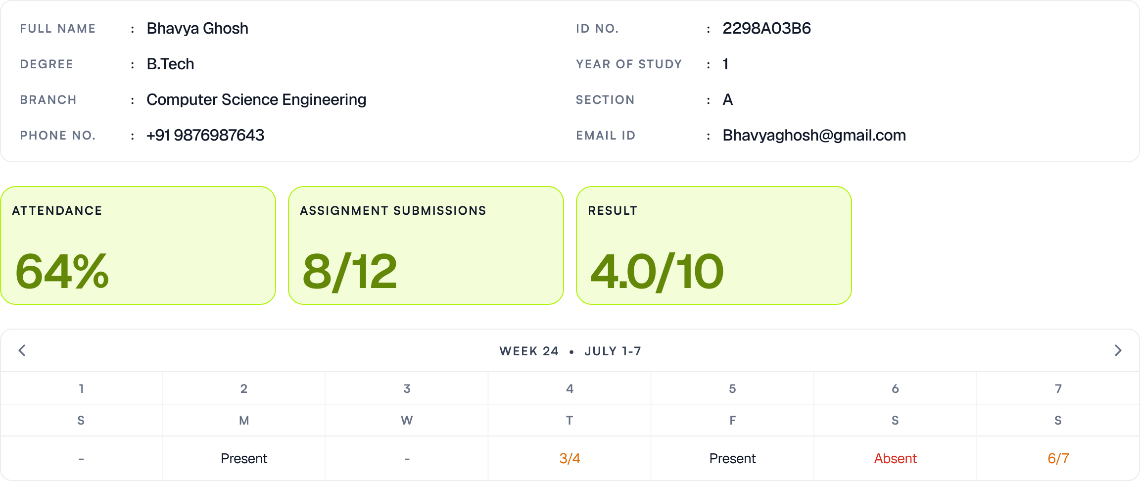 Students lifecycle module preview